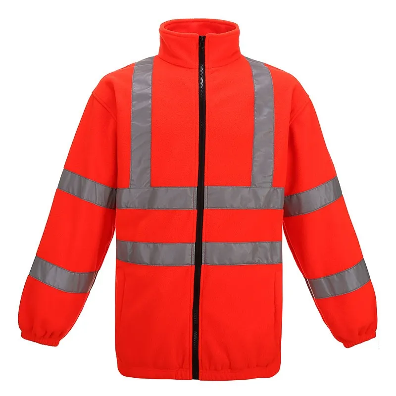 SFFE04 Reflective High Visibility Workwear Clothes Safety Jacket