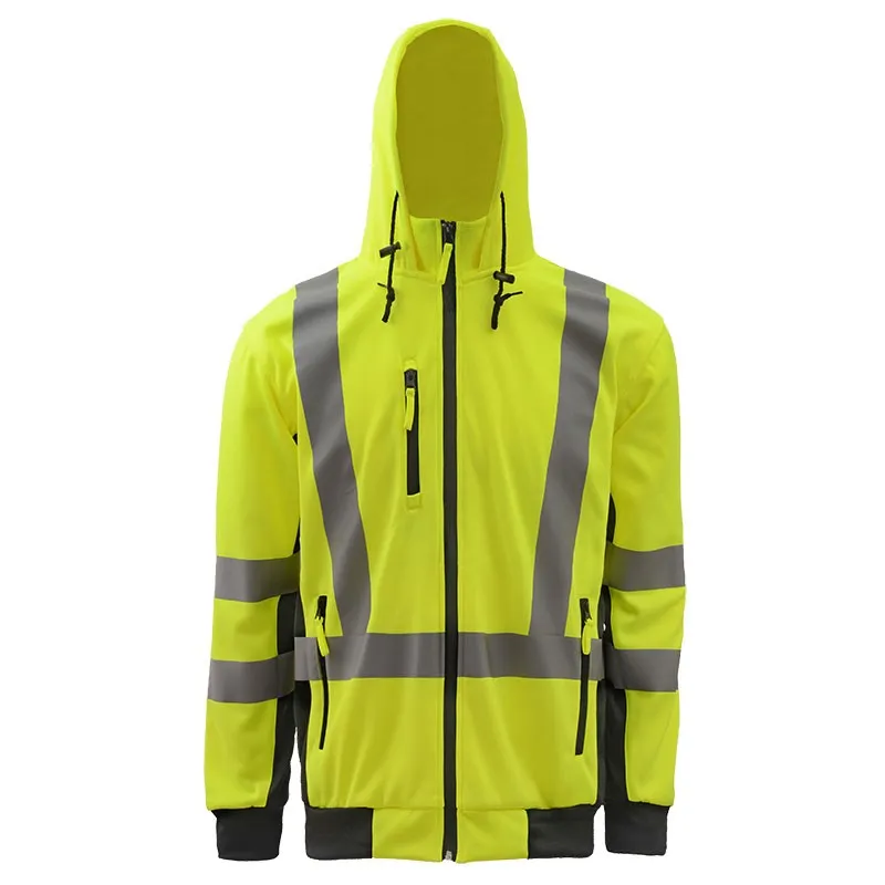 SFFU01 High Visibility Class 3 Water Resistant Softshell Safety Jacket