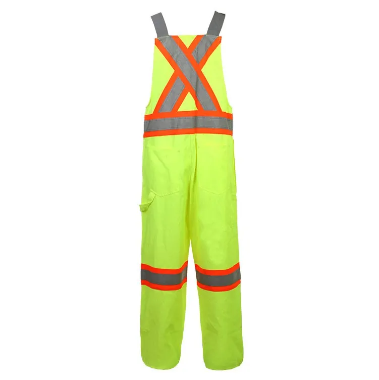 SFOS01 Hi Vis Work Safety Overalls Customized Sports Wear Construction Uniform
