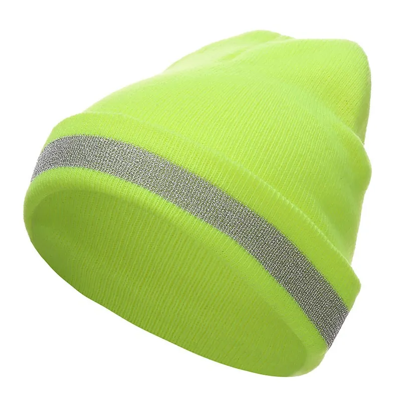 SFAC18 Premium High-Visibility Reflective Safety Beanie