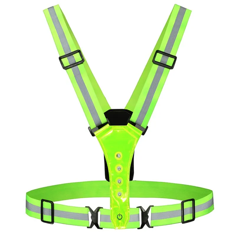 SFAC43 High Visibility Reflective Safety Harness for Maximum Visibility and Safety