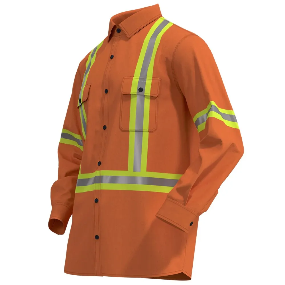 SFFRC14 FR Orange Basic Style Shirt