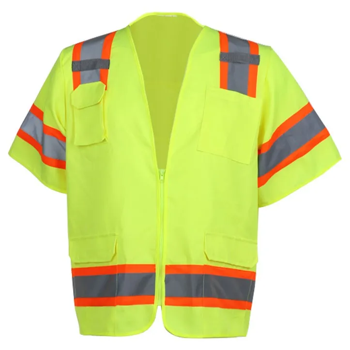 SFUL02 Class 3 two-tone surveyor vest Hi-Vis Reflective Safety Vest