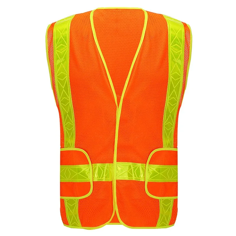 SFU37 Pockets Two-Tone Reflective Safety Vest