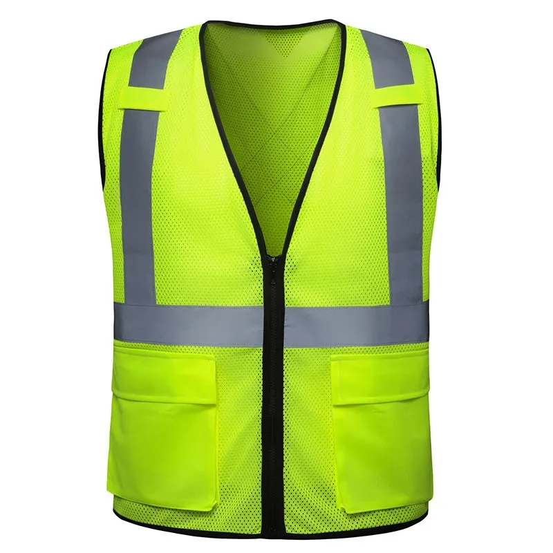 SFCA15 Breathable Mesh High-Visibility Reflective Safety Vest