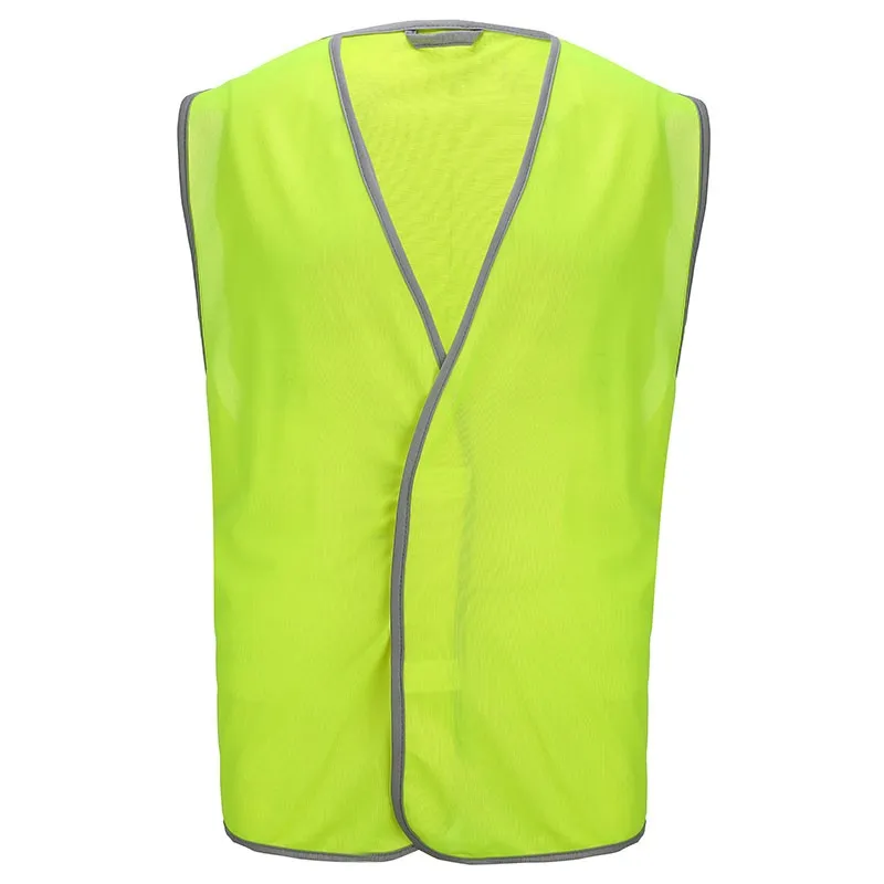 SFAV01 High-Visibility Safety Vest with Breathable Polyester Mesh